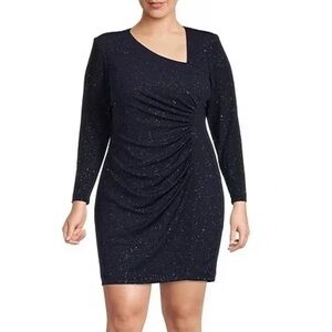 Vince Camuto Navy Cocktail Dress